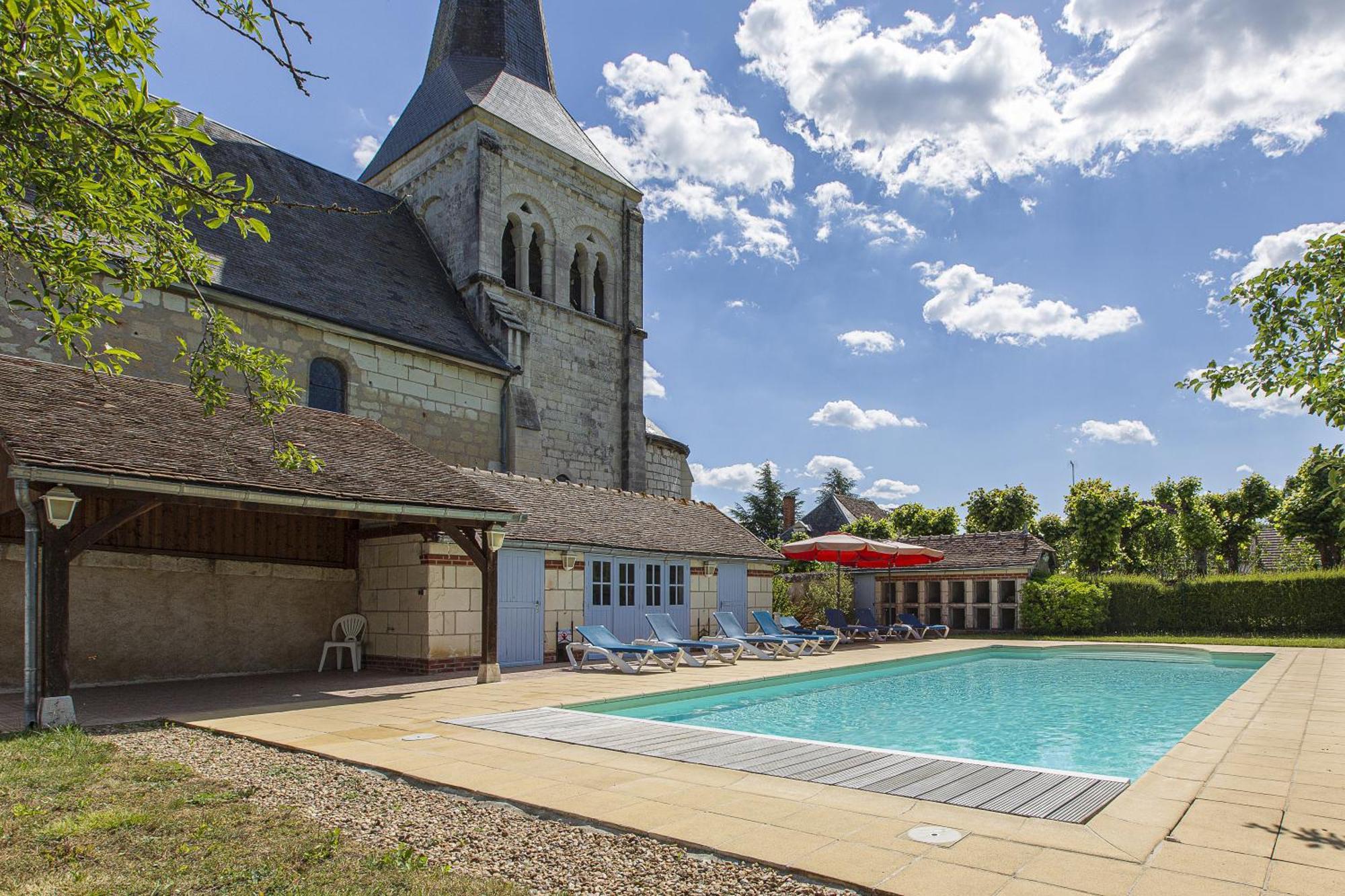 Manoir de la Voute maison d'hôtes Pouillé Exterior foto